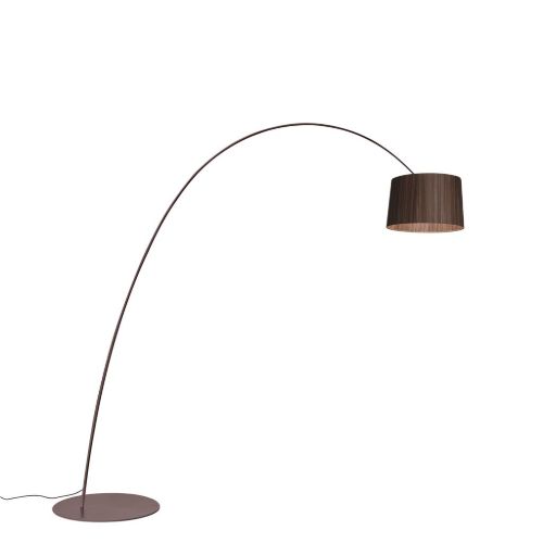 Foscarini Twiggy Elle Wood Gulvlampe H: 232cm - Burgundy/Rosewood