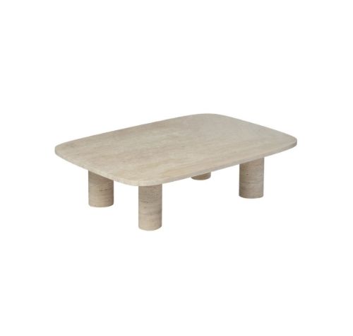 Blomus Volos Coffee Table L Rectangular 26x100 cm - Travertine