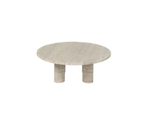 Blomus Volos Coffee Table L Round Ø: 75 cm - Travertine