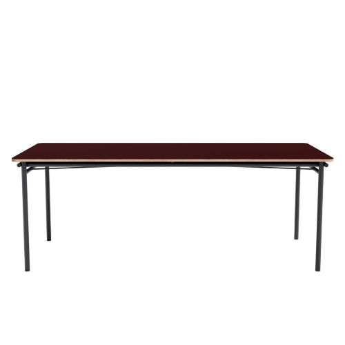 Please Wait To Be Seated Taffel Spisebord Med Udtræk 90x200/320 cm - Burgundy