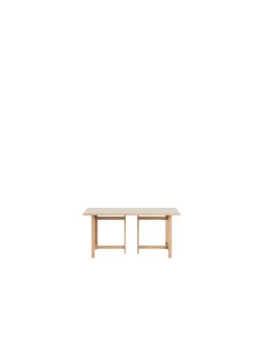 Moebe Rectangular Dining Table 160x90 cm - Light Grey