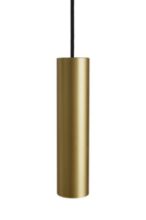 Billede af ANTIDARK Tube Flex Pendant S25 GU10 H: 25 cm - Brass