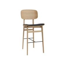 Billede af NORR11 NY11 Bar Chair SH: 65 cm - Natural/Black 41599