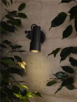 Billede af Lampefeber Palosanto A 5 Udendørs Væglampe Ø: 5,2 cm - Sort