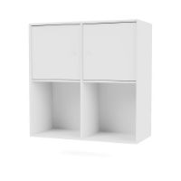 Billede af Montana Reol 1220 med Ophængsbeslag 69,6x69,6 cm - 101 New White