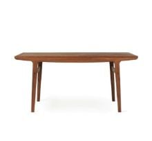 Billede af Warm Nordic Evermore Dining Table Fixed Top L: 160 cm - Oiled Teak 