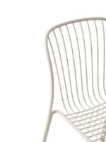 Billede af &Tradition Thorvald SC94 Space Copenhagen Outdoor Side Chair SH: 45,9 cm - Ivory