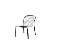 Billede af &Tradition Thorvald SC100 Space Copenhagen Outdoor Lounge Chair SH: 39,8 cm - Warm Black