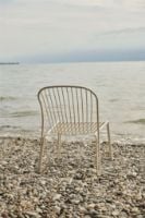 Billede af &Tradition Thorvald SC100 Space Copenhagen Outdoor Lounge Chair SH: 39,8 cm - Ivory 