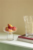 Billede af Hübsch Ruffle Vase H: 30 cm - Clear Glass FORUDBESTIL: MAJ 2024
