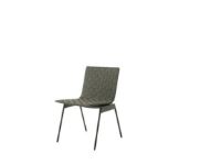 Billede af &Tradition Ville AV33 Andersen & Voll Outdoor Side Chair SH: 46 cm - Bronze Green