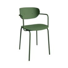 Billede af Hübsch Arch Dining Chair SH: 47 cm - Green 