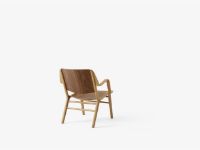Billede af &Tradition Ax HM11 Lounge Chair SH: 39,9 cm - Lacquered Oak/Walnut
