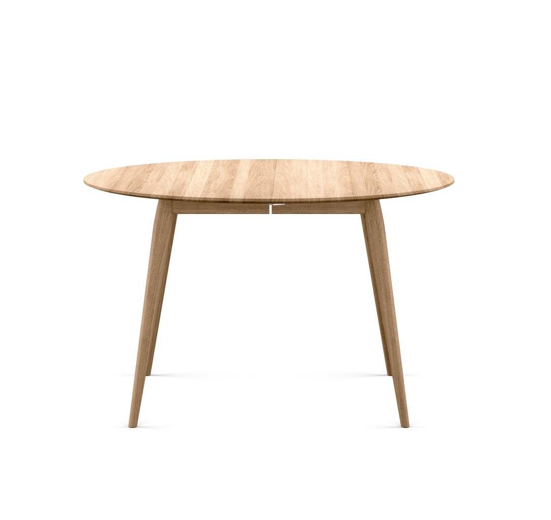 Billede af Bruunmunch PLAYdinner Round Spisebord med udtræk Ø: 120/220 cm - Naturolieret Eg