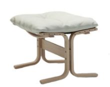 Billede af LK Hjelle Siesta Classic Fodskammel H: 45 cm - Nature/Prescott Lamb