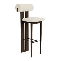 Billede af NORR11 Hippo Bar Chair SH: 75 cm - Dark Smoked Oak/Barnum 24