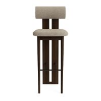 Billede af NORR11 Hippo Bar Chair SH: 75 cm - Dark Smoked Oak/Barnum 03