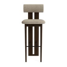 Billede af NORR11 Hippo Bar Chair SH: 75 cm - Dark Smoked Oak/Barnum 03