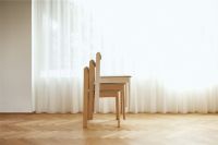 Billede af Form & Refine Blueprint Chair SH: 45 cm - White Oak/Hallingdal 65