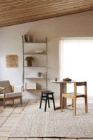 Billede af Form & Refine Block Lounge Chair SH: 39 cm - White Oak/Hallingdal 65
