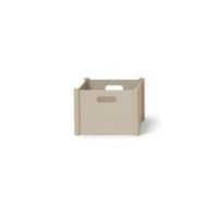 Billede af Form & Refine Pillar Storage Box Medium 36,5x28,5 cm - Warm Grey/Beech