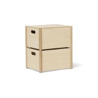 Billede af Form & Refine Pillar Storage Box Lid Medium 35x27,5 cm - Beech