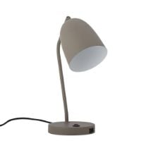 Billede af Bloomingville Lemar Bordlampe H: 37 cm - Grå/Metalj