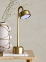 Billede af Bloomingville Niko Bordlampe H: 35,5 - Messing/Metal