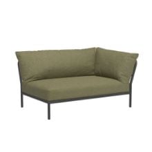 Billede af HOUE Level 2 Corner Lounge Sofa Right 139x92,5 cm - Dark Grey/Leaf 