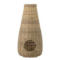 Billede af Bloomingville Ottine Lanterne m/Glas H: 50 cm - Natur/Bambus