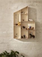 Billede af Ferm Living Miniature Funkis House Shelf H: 70 cm - Natural OUTLET