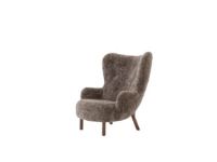 Billede af &Tradition Petra VB3 Lounge Chair SH: 40 cm - Oiled Walnut/Sahara