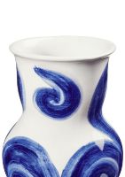 Billede af Kähler Tulle Vase H: 22,5 cm - Blå