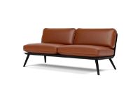 Billede af Fredericia Furniture 1712 Spine Lounge Suite Sofa - Læder Cera/Ask