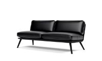 Billede af Fredericia Furniture 1712 Spine Lounge Suite Sofa - Læder Primo/Ask