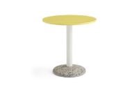 Billede af HAY Ceramic Table Ø: 70 cm - Bright Yellow FORUDBESTIL: AUGUST