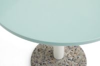 Billede af HAY Ceramic Table Ø: 90 cm - Light Mint