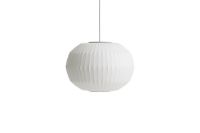 Billede af HAY Nelson Angled Sphere Bubble Pendel Small H: 24 cm - Off White