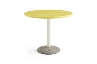 Billede af HAY Ceramic Table Ø: 90 cm - Bright Yellow FORUDBESTIL: AUGUST