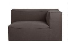 Billede af Ferm Living Catena Sofa Armrest Right S401 Hot Madison 76x119 cm - Brown