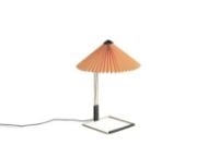 Billede af HAY Matin Table Lamp 300 Ø: 30 cm - Peach/Polished Brass
