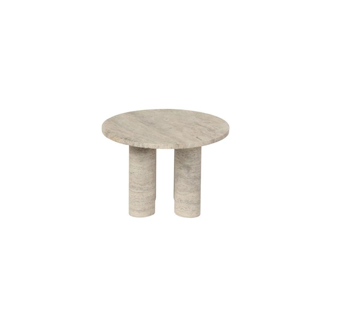 Billede af Blomus Volos Side Table S Round Ø: 52 cm - Travertine