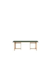 Billede af Moebe Rectangular Dining Table 220x90 cm - Green