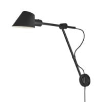 Billede af Design For The People Stay Væglampe H: 54,5 cm - Sort