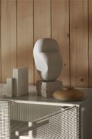 Billede af Kristina Dam Studio Bookend Sculpture H: 20 cm - Light Grey/Sandsten/Honeycomb Marmor