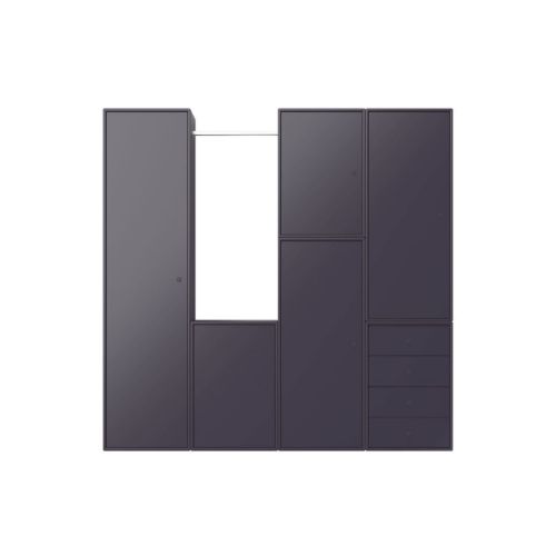 Montana Wardrobe System 01 186,3x190 cm - Shadow