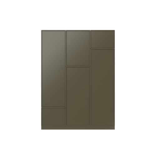 Montana Wardrobe System 04 186,3x142,8 cm - Oregano