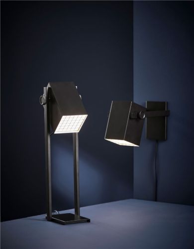 Frandsen BF Quadro Table Lamp H: 45 cm - Matt Black