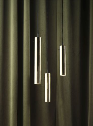 Frandsen FM2014 Pendant H: 36 cm - Solid Brass Glossy