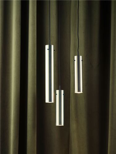 Frandsen FM2014 Pendant H: 36 cm - Stainless Steel Polished